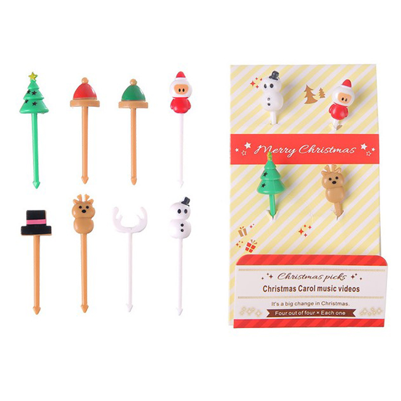 1Set Mini Mèo Vương Miện Trái  - đánh giá và giá Xmas Food Snacks