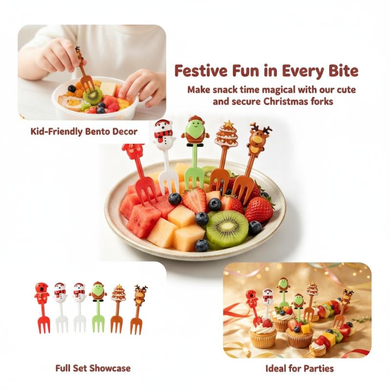 10 Pcs Food Grade Christmas Fr - đánh giá và giá Xmas Food Snacks