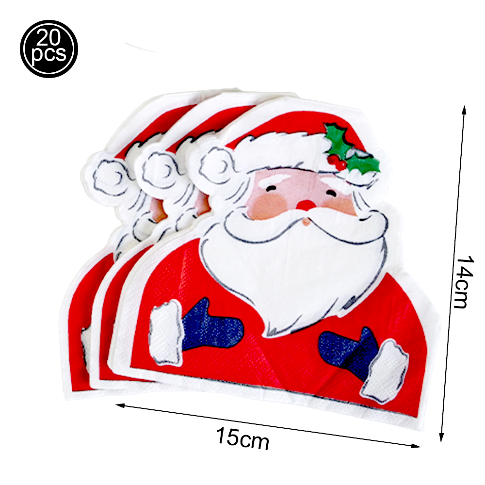 Santa Claus Theme Disposable T - đánh giá và giá Xmas Food Snacks