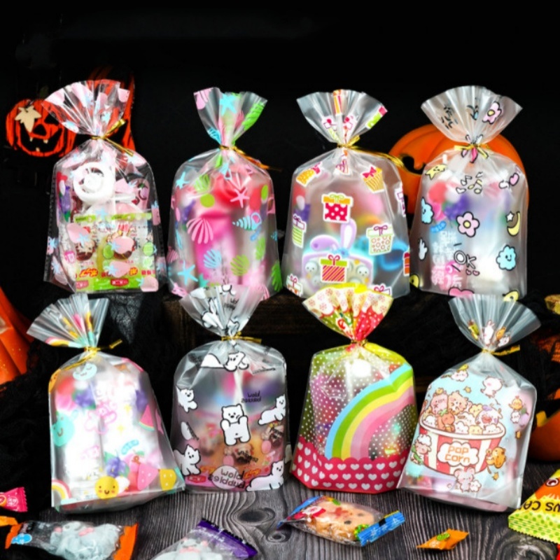 50PCS Túi + 50PCS Quan Hệ Dây  - đánh giá và giá Xmas Food Snacks
