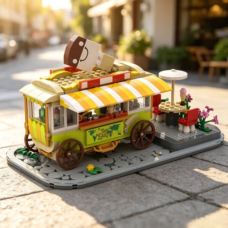 Retro Dessert Food Cart Modula - đánh giá và giá Xmas Food Snacks