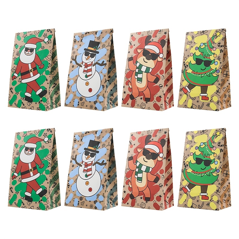 Christmas Paper Bags 24Pcs New - đánh giá và giá Xmas Food Snacks