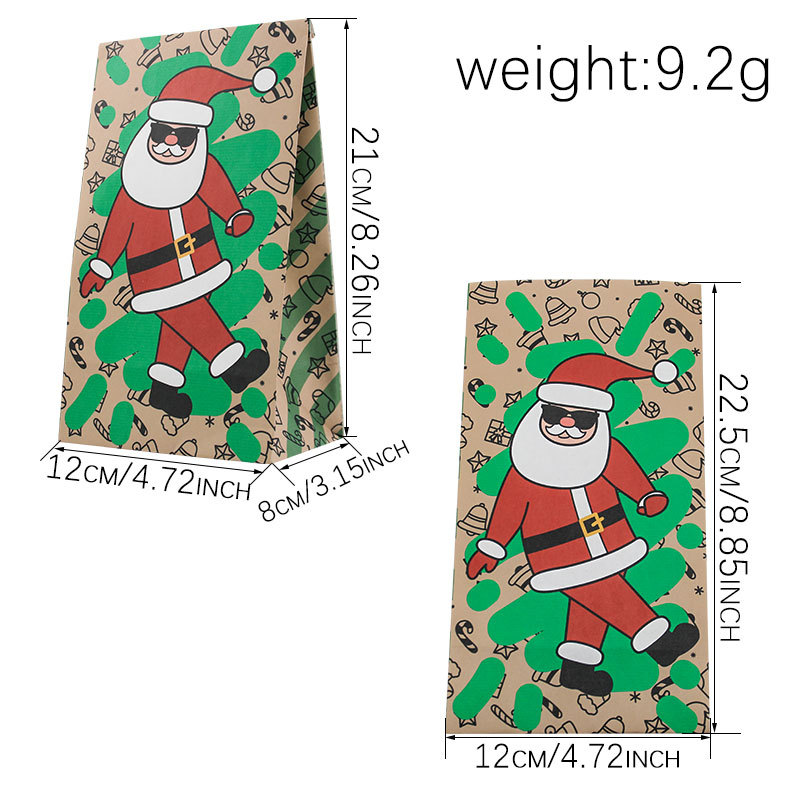 Christmas Paper Bags 24Pcs New - đánh giá và giá Xmas Food Snacks