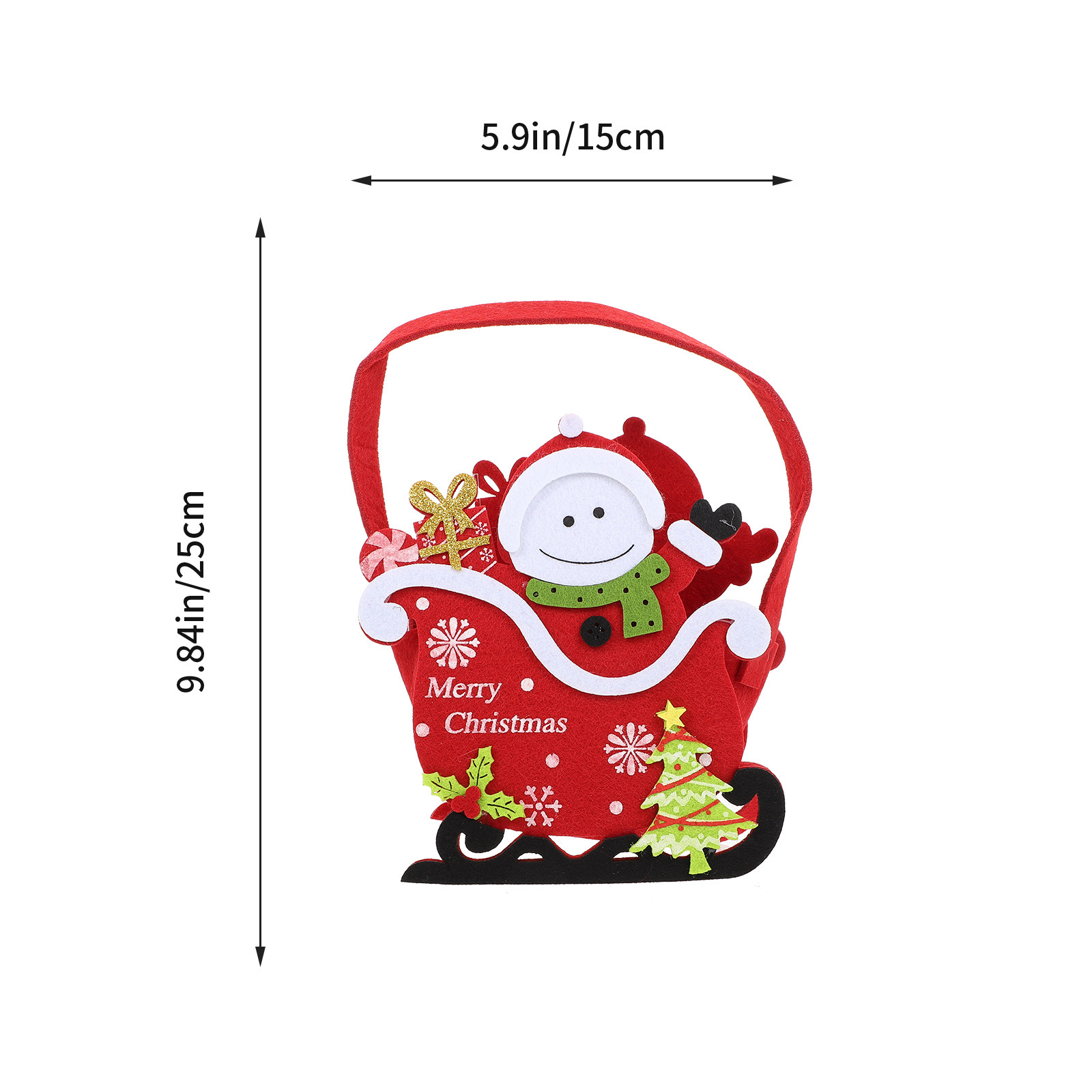 1Pcs Christmas Candy Basket Xm - đánh giá và giá Xmas Food Snacks