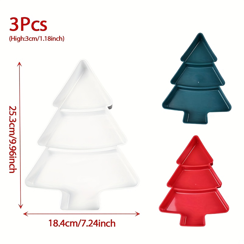 3Pcs Christmas Tree Food Decor - đánh giá và giá Xmas Food Snacks
