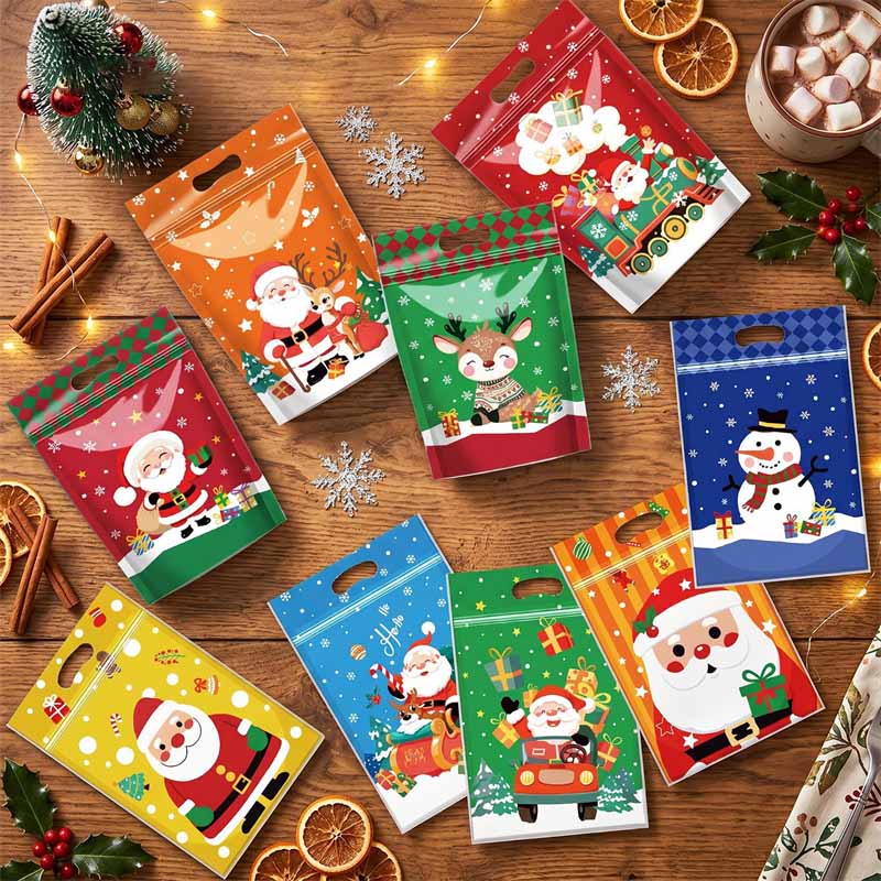 TETP Xmas Cartoon Self‑Sealing - đánh giá và giá Xmas Food Snacks