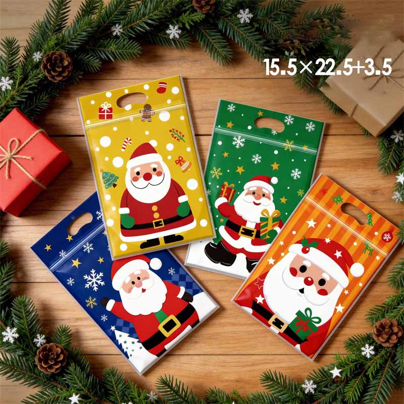 TETP Xmas Cartoon Self‑Sealing - đánh giá và giá Xmas Food Snacks